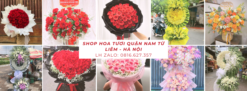 Shop hoa tươi tại quận Nam Từ Liêm Hà Nội