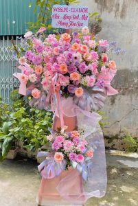 Lẵng hoa khai trương Bắc Từ Liêm