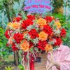 giỏ hoa chúc mừng Hà Tĩnh