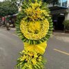 vòng hoa tang lễ Biên Giang