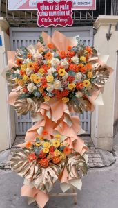 hoa khai trương Ba Đình